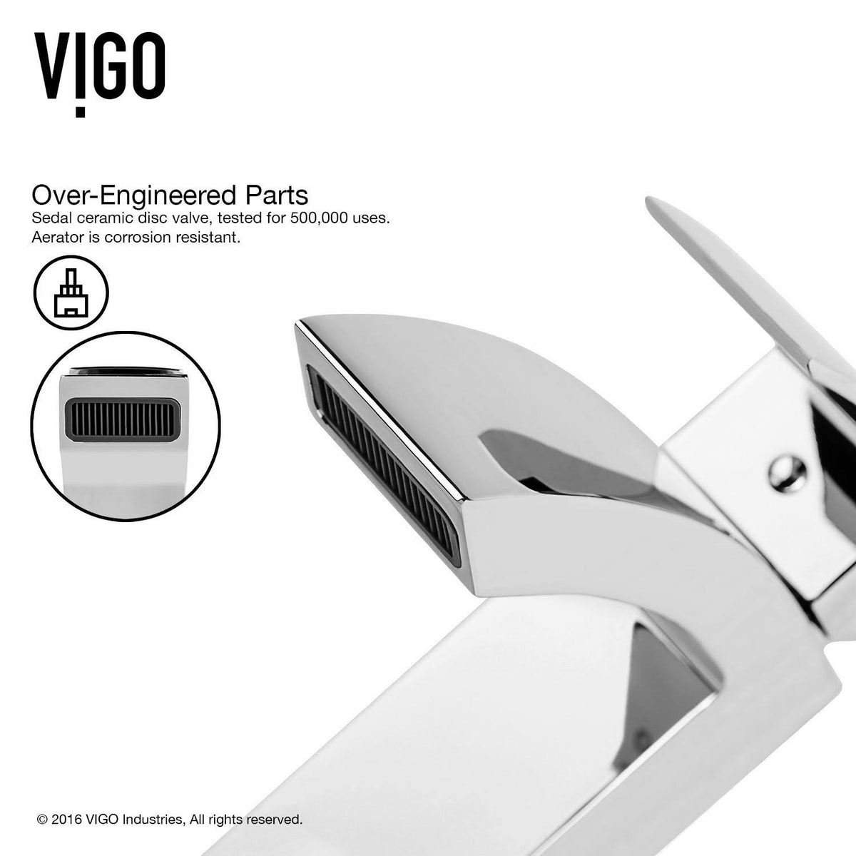 Matte Gold Single Hole Bathroom Faucet N42106