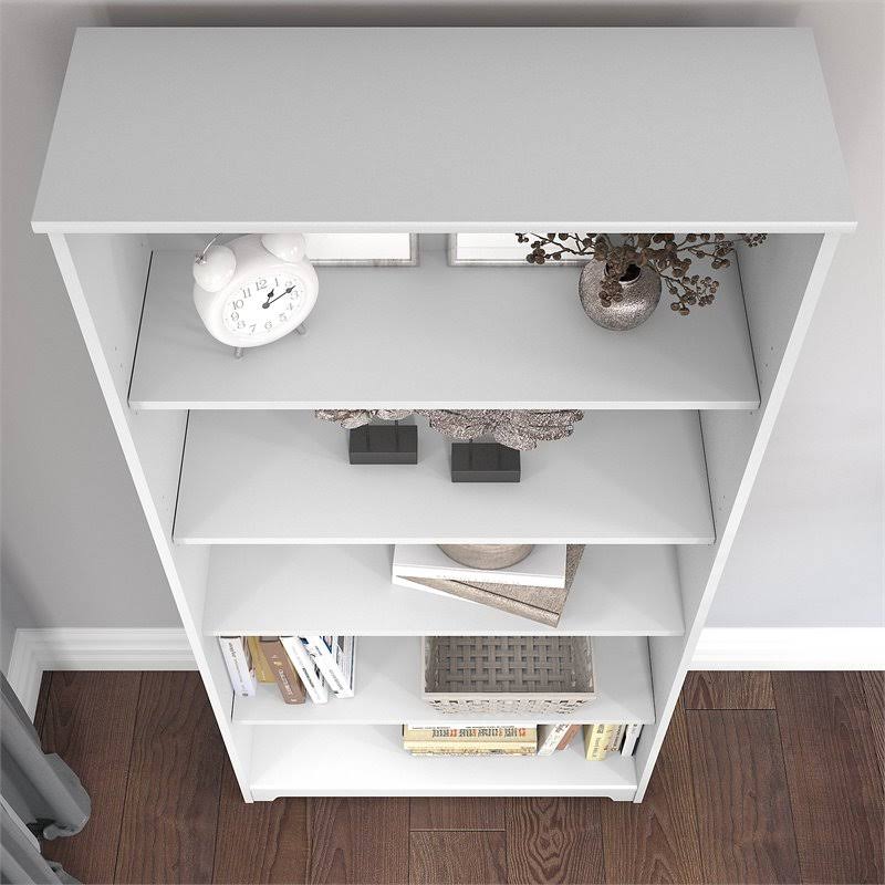 5 Shelf White Bookcase N73526