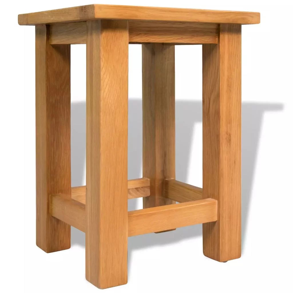 Solid Oak Wood End Table I7779