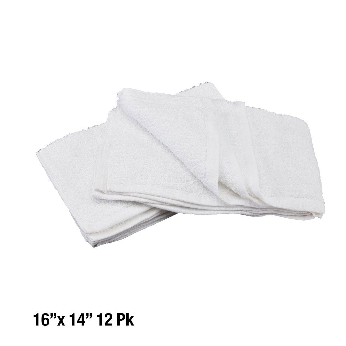 Cotton Terry Cleaning Towels 12-Pack F808
