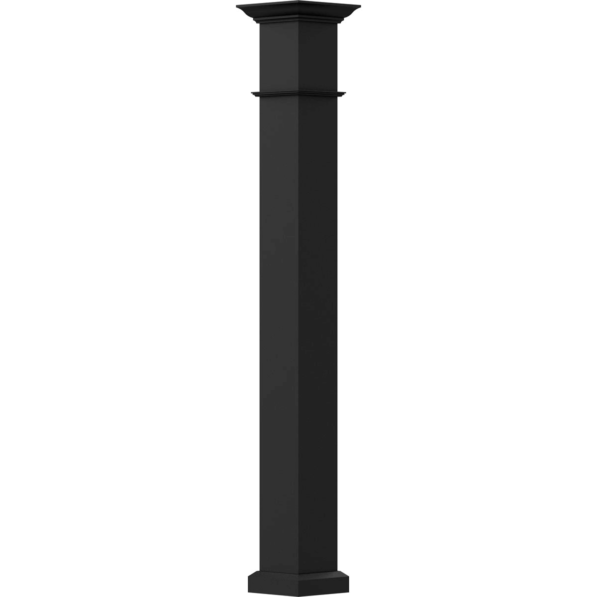 Textured Black Non-Tapered Column R617040