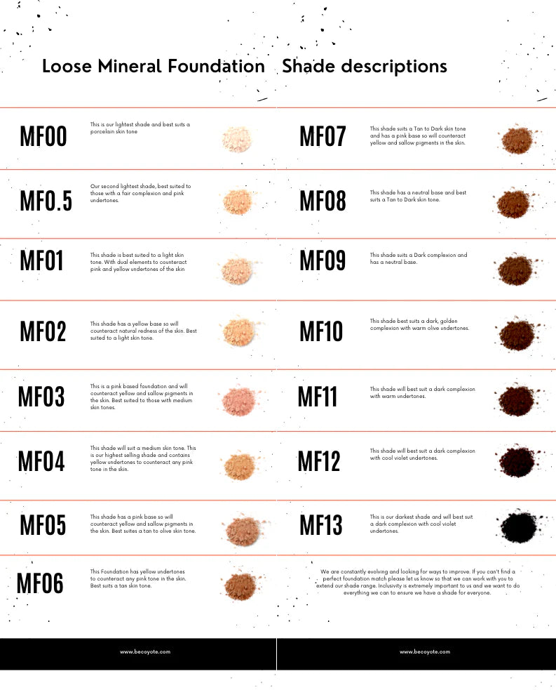 Loose Mineral Foundation 8g Y204118