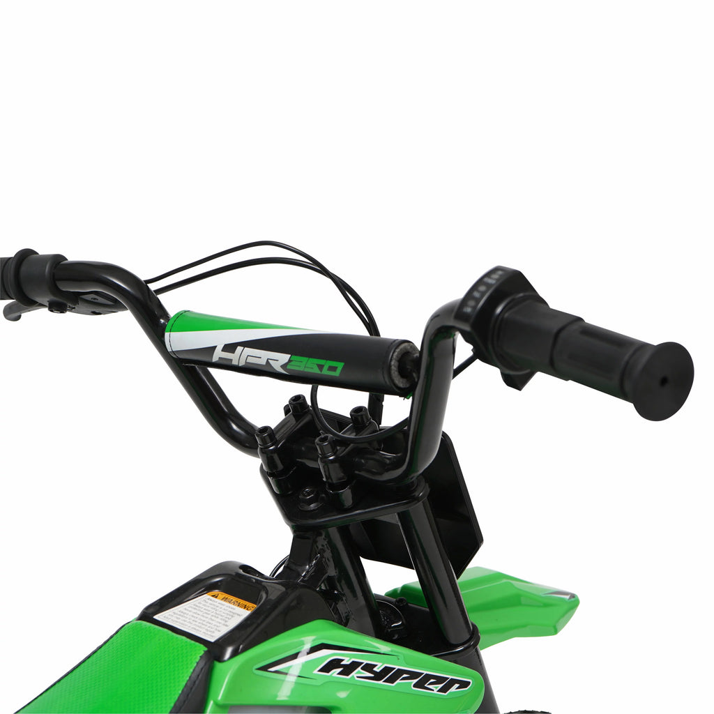 Green 24 Volt Electric Motorcycle T446951