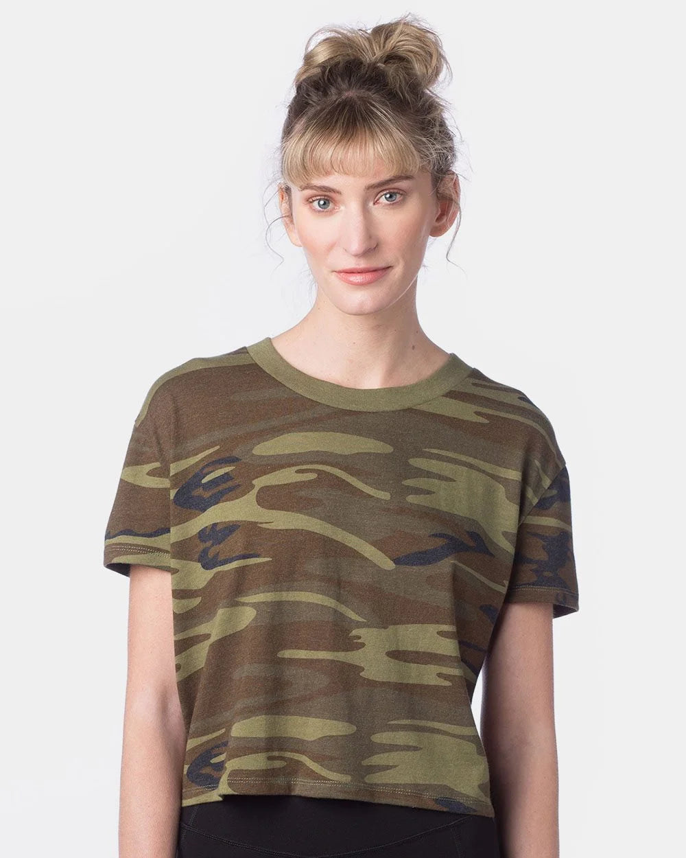 Vintage Jersey Crop Tee H25819