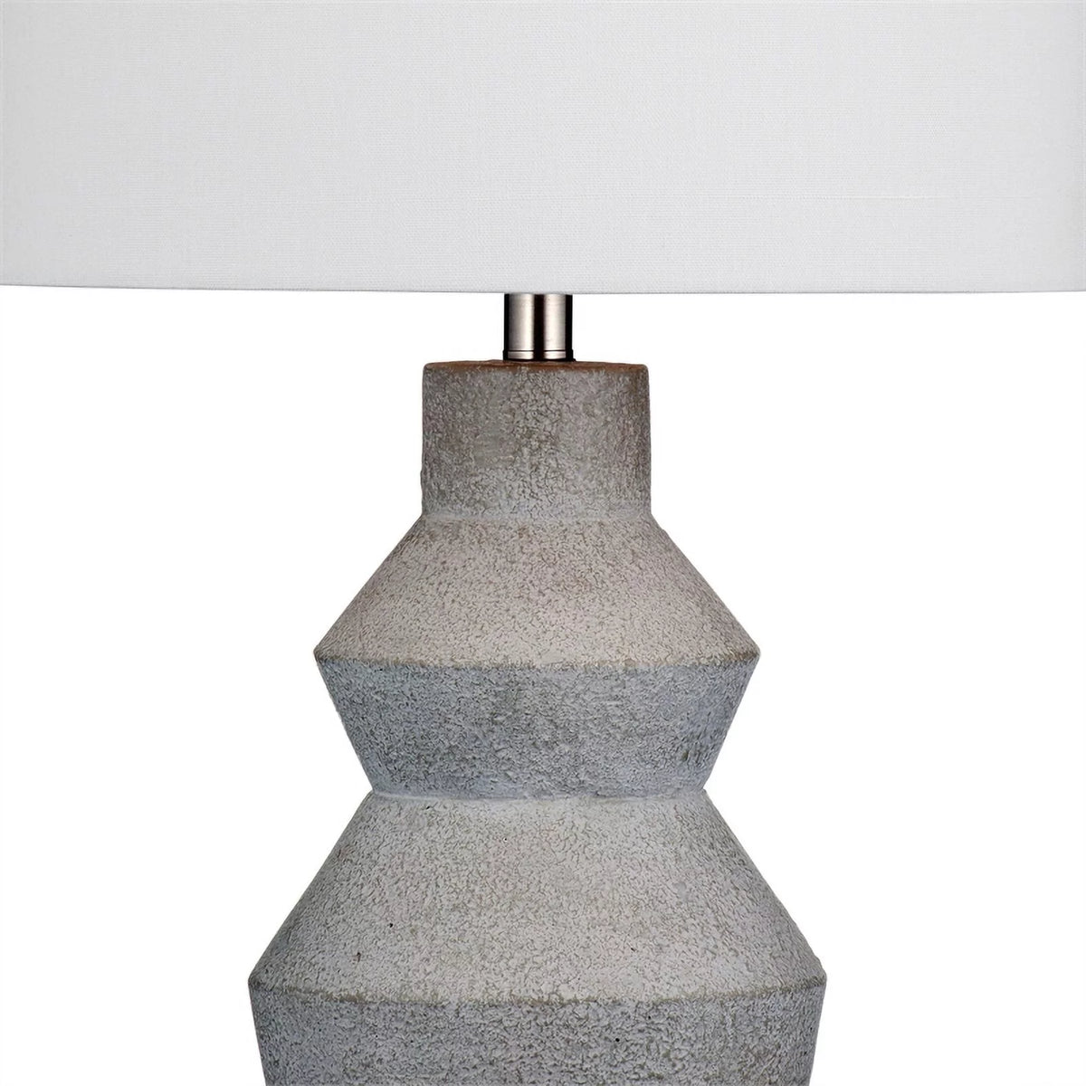 Gray Cement Stone Table Lamp A84960