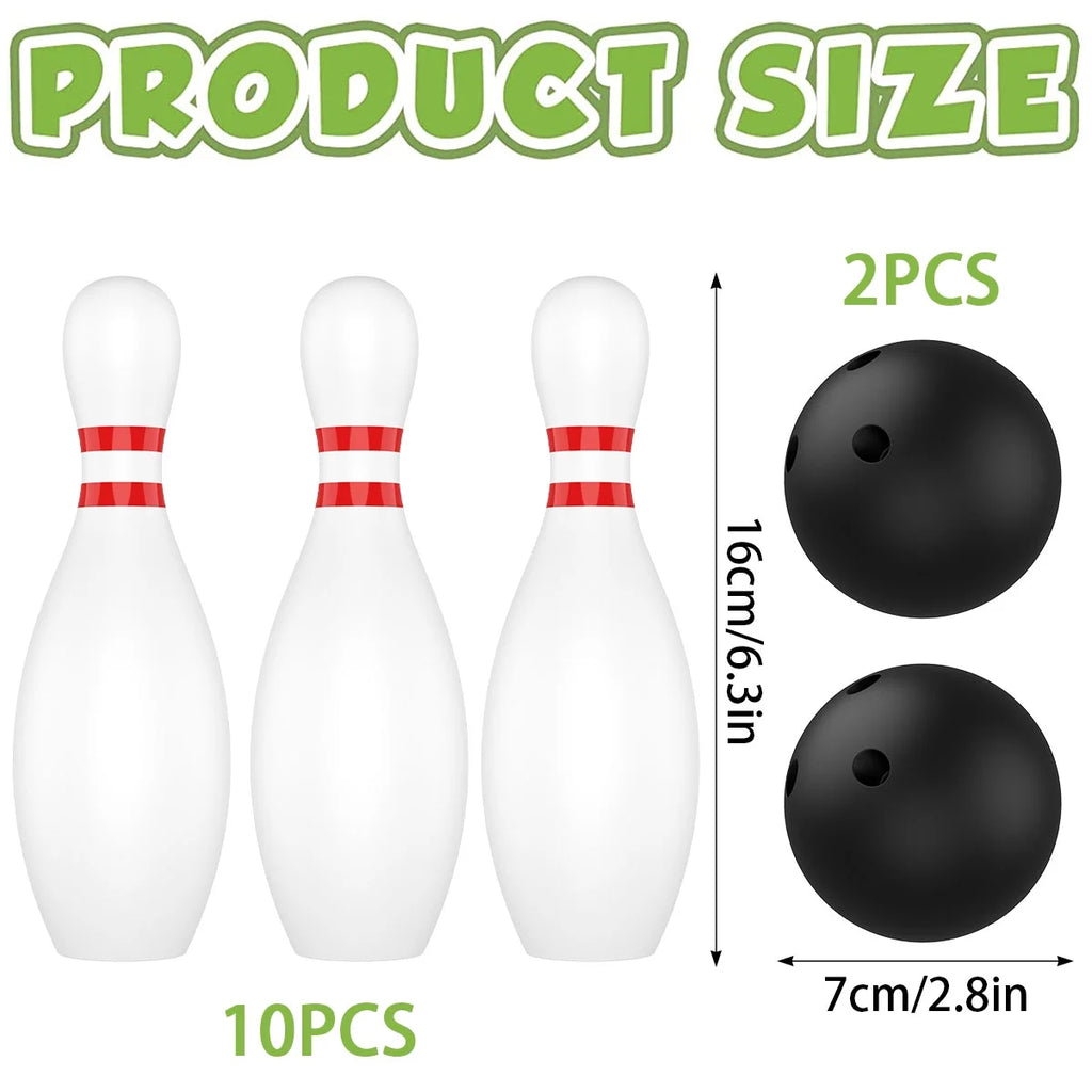 12PCS Toddler Kids Bowling Game Set Y520
