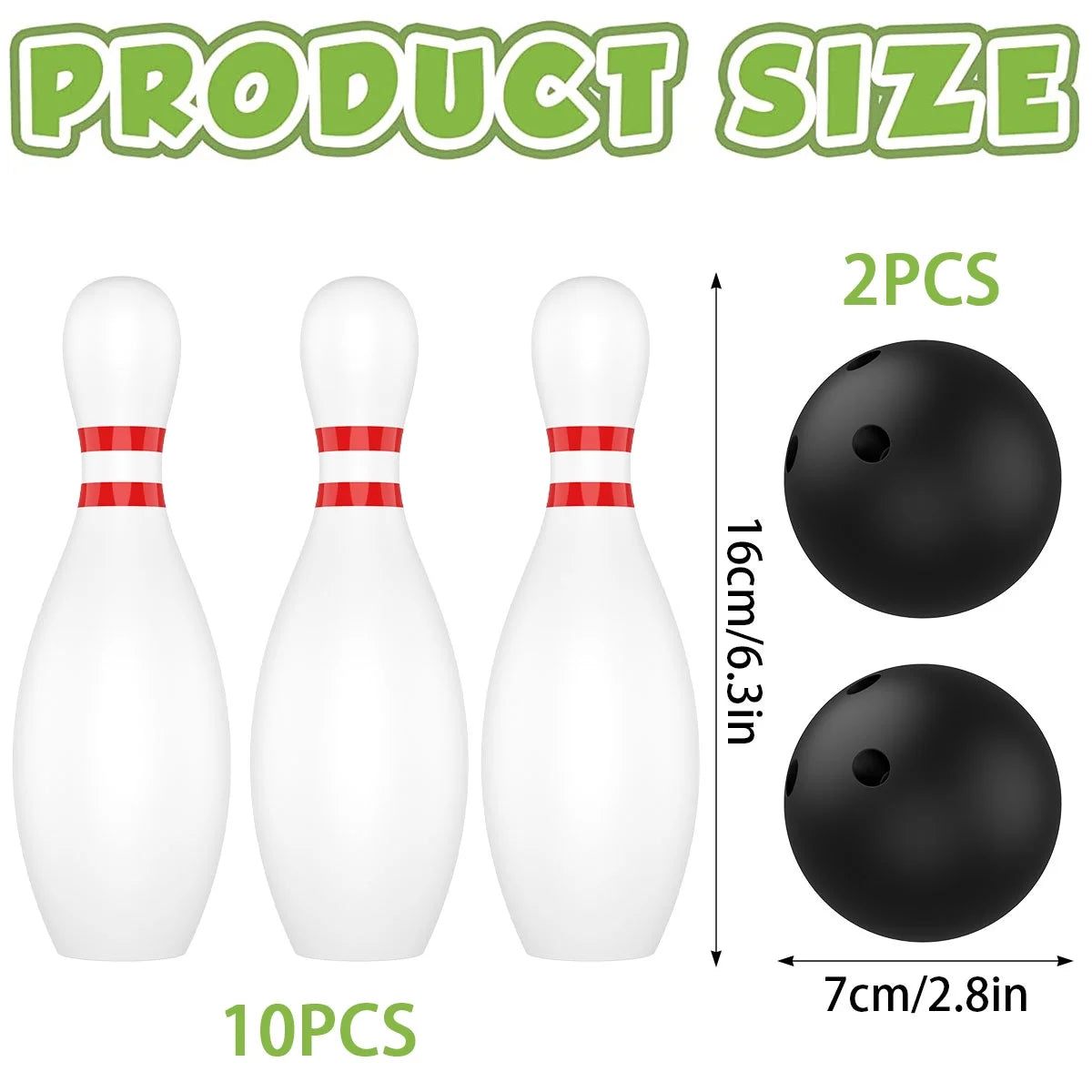 12PCS Toddler Kids Bowling Game Set Y520