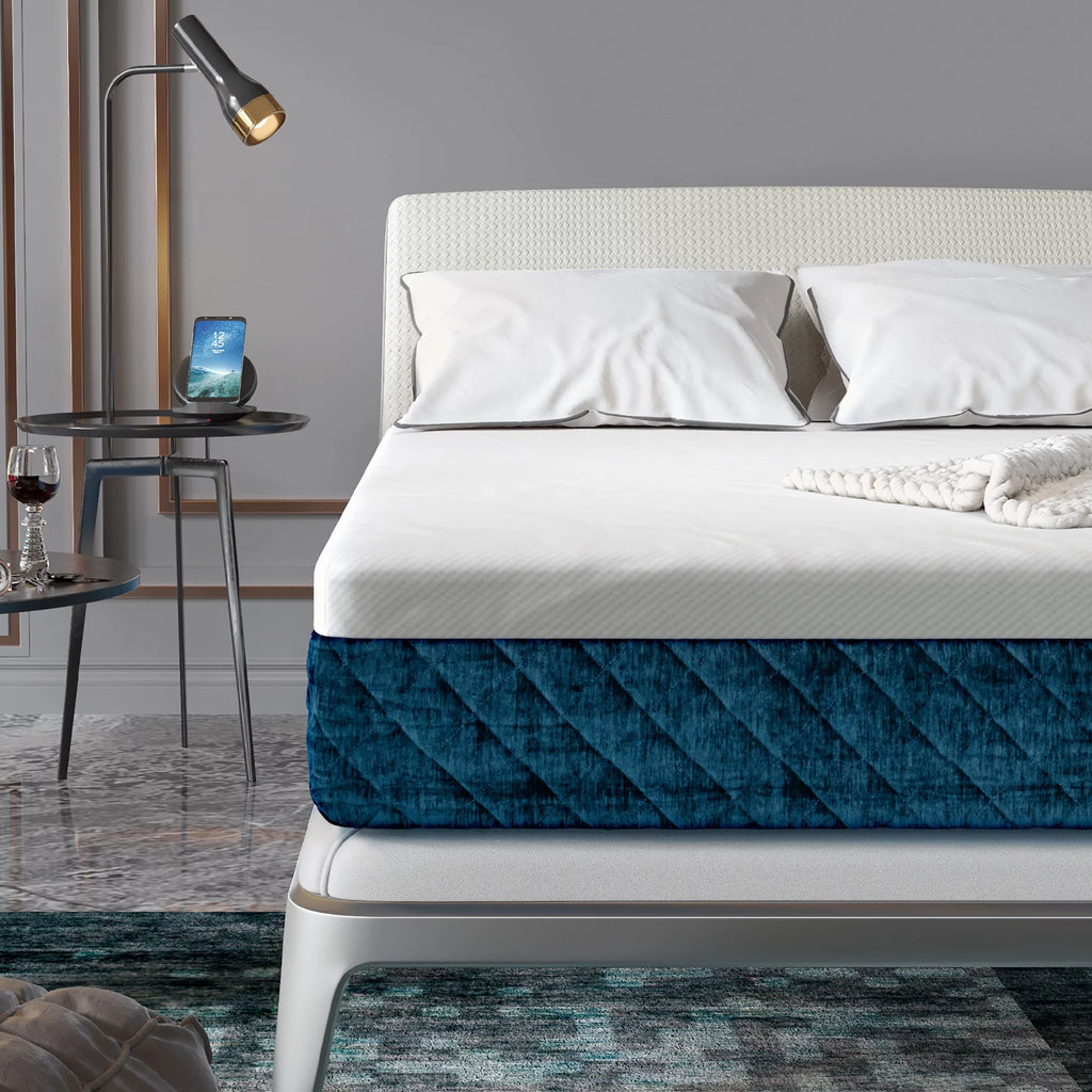 10'' Plush Gel Memory Foam Hybrid Mattress Full E268