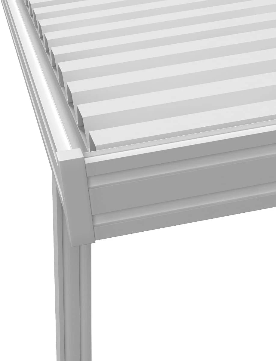 White Aluminum Patio Cover A736873