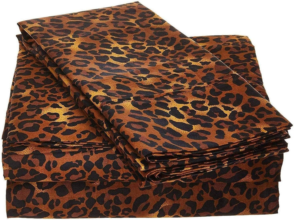 Ivory California King Size 4 Pcs Bed Sheets Set T70419