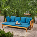 Acacia Wood Extendable Daybed Sofa R9253