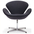 Gray Wood Occasional Chair M954