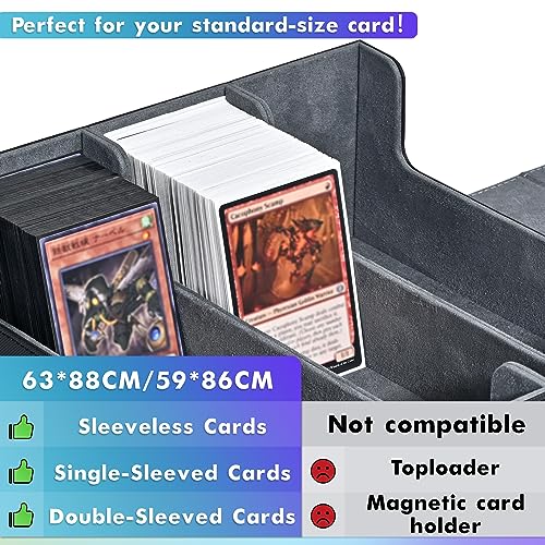 1800+ PU Leather Magnetic Card Storage Box Z756