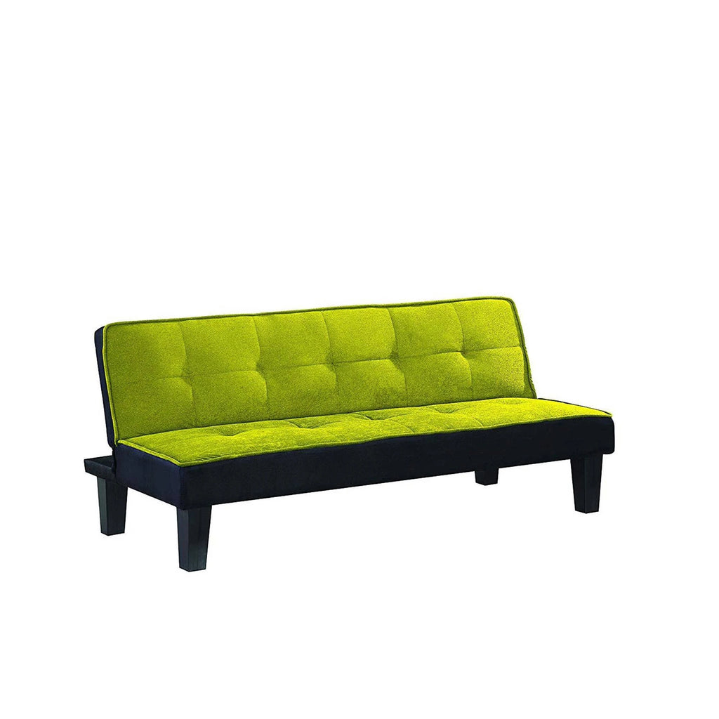 Green Flannel Adjustable Sofa D504896