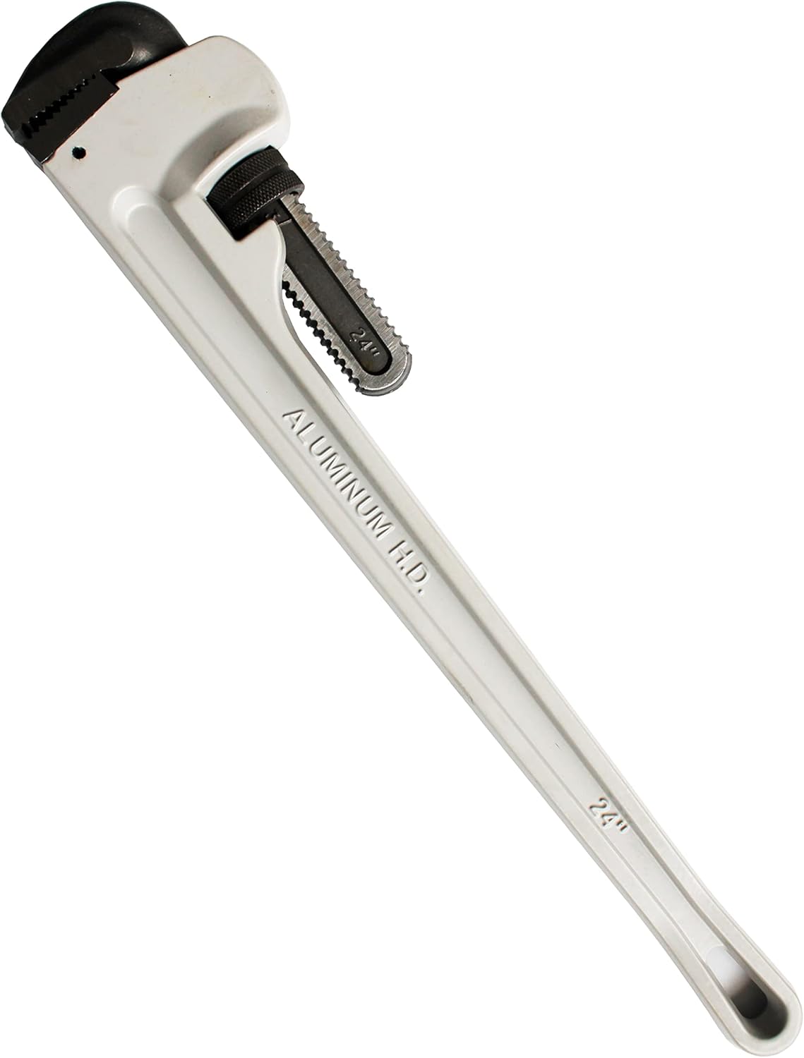 Heavy Duty Aluminum Straight Pipe Wrench 24IN Pack of 2 L1514