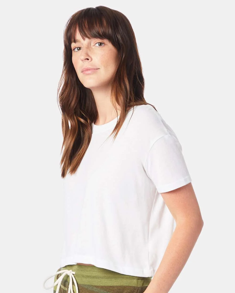 Vintage Jersey Crop Tee H25819
