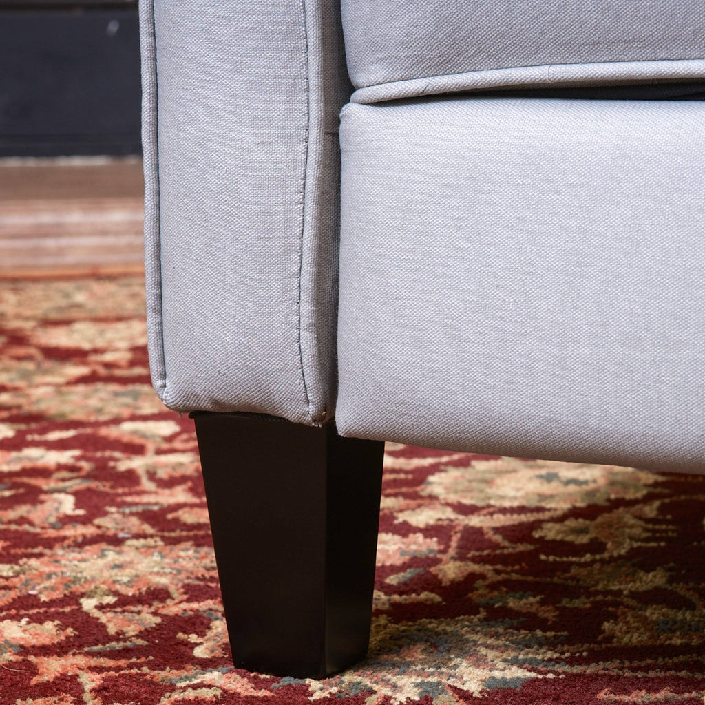 Grey Fabric Club Chair A9464