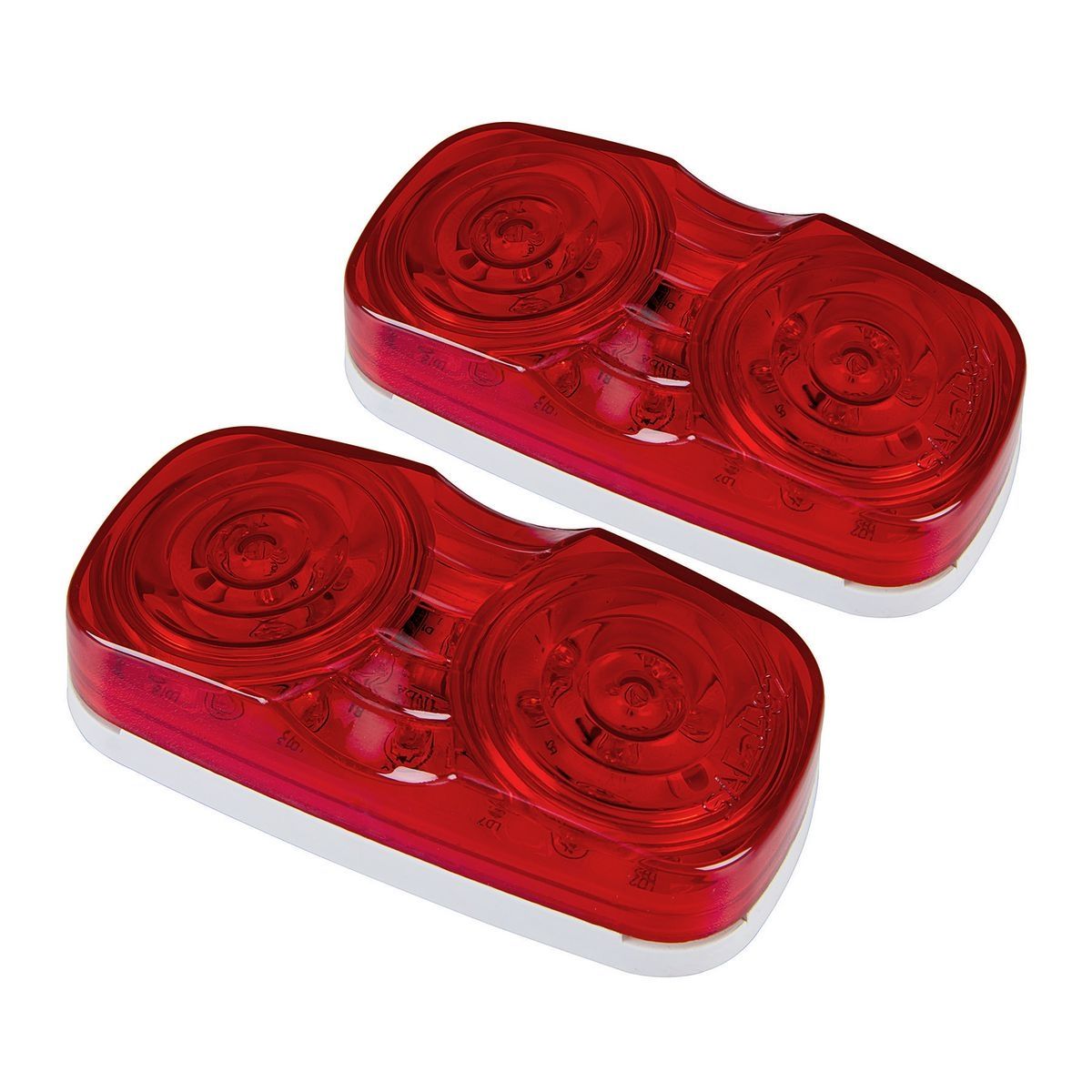 Red 2 Pack Clearance Marker Lamps G362