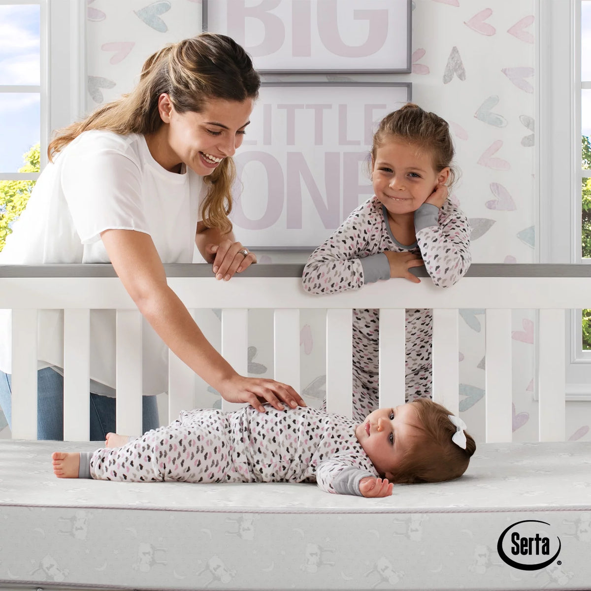 Mini Portable Dual Sided Crib & Toddler Mattress W98676