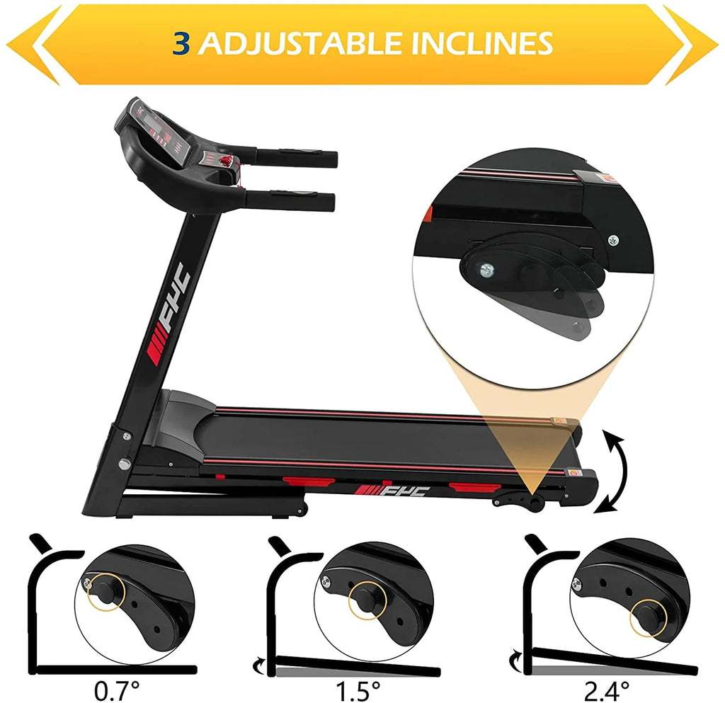 Folding Treadmill with Incline, 3.5HP Y4099