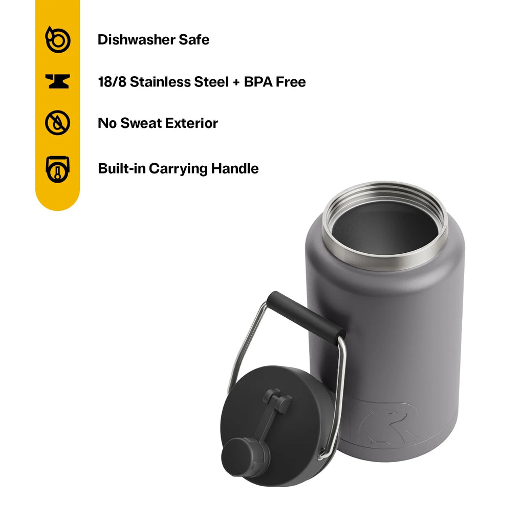 Half Gallon Stainless Steel Insulated Jug V421