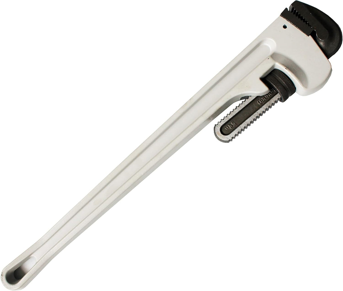 Heavy Duty Aluminum Straight Pipe Wrench 24IN Pack of 2 L1514