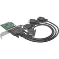 4-Port DB9 RS-232 Serial PCI Express Card with Breakout Cable W382058