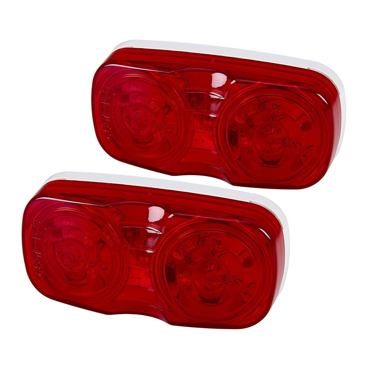 Red 2 Pack Clearance Marker Lamps G362