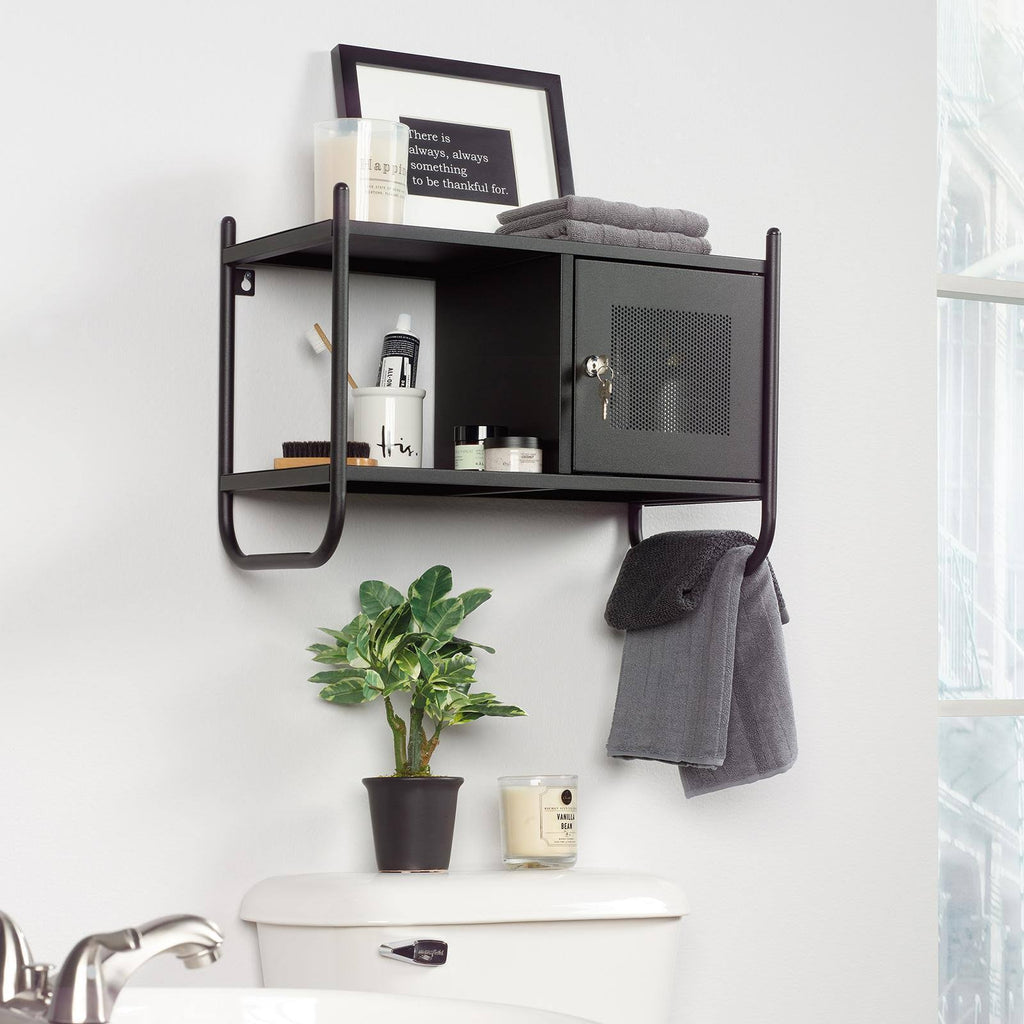Black Wall Cabinet N542