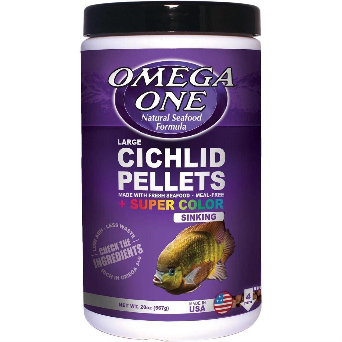 Large Sinking Cichlid Pellets Q9185