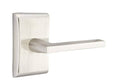 Satin Nickel Privacy Lever Set R877