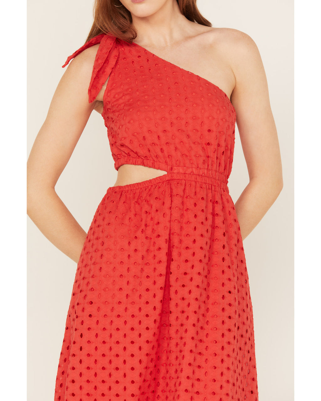 Red Sleeveless Maxi Dress T88551
