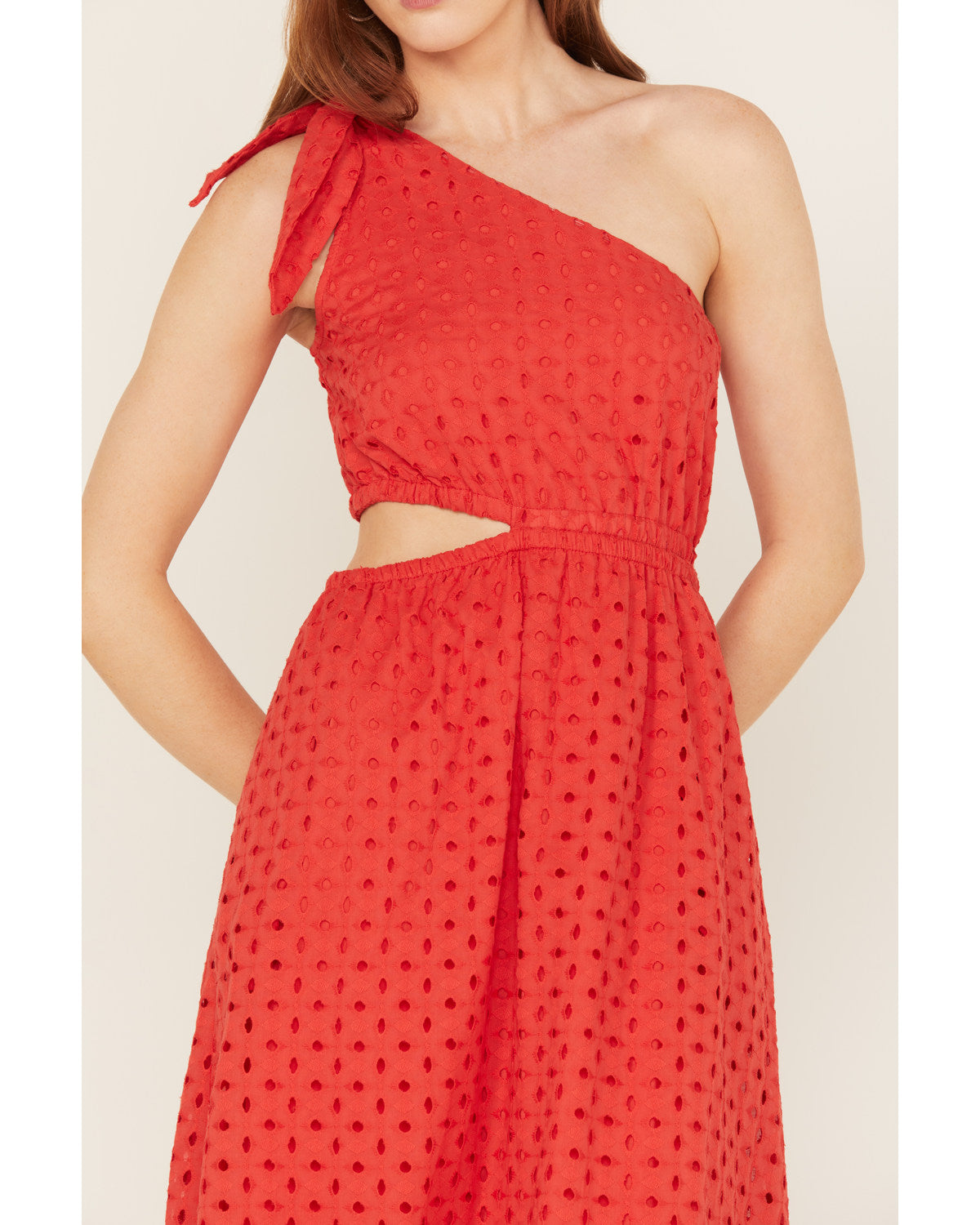 Red Sleeveless Maxi Dress T88551