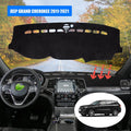 Black Custom Fit Dashboard Cover for Jeep Grand Cherokee 2011-2021 S593