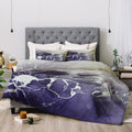 Ultramarine Marble Queen Comforter M319