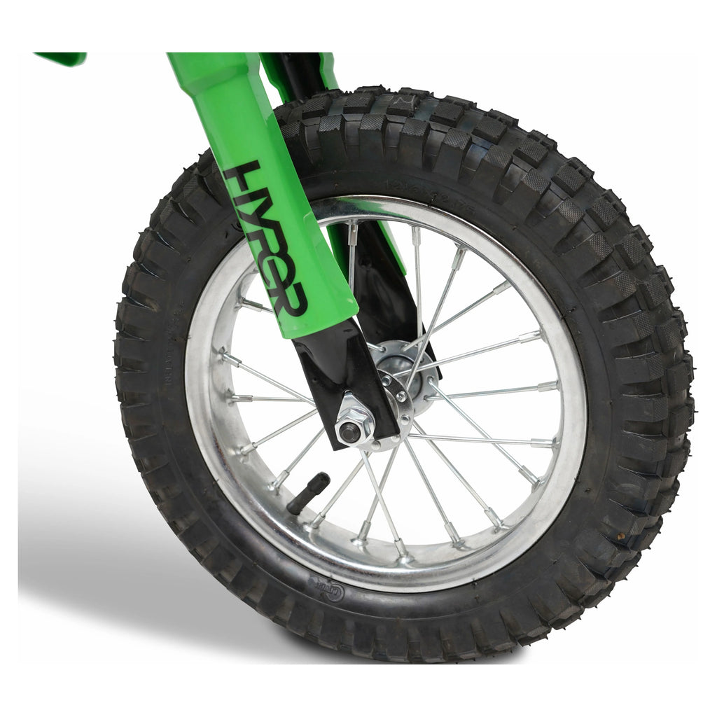 Green 24 Volt Electric Motorcycle T446951