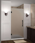 Frameless Hinged Shower Door Oil Rubbed Bronze S36080