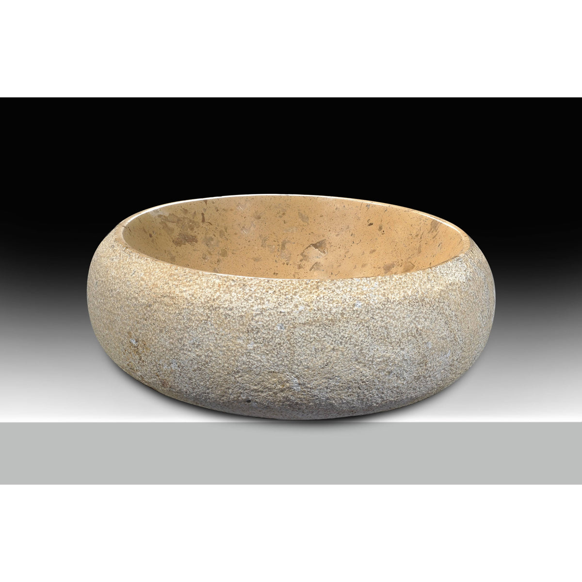 Classic Cream Marble Vessel Sink P5524