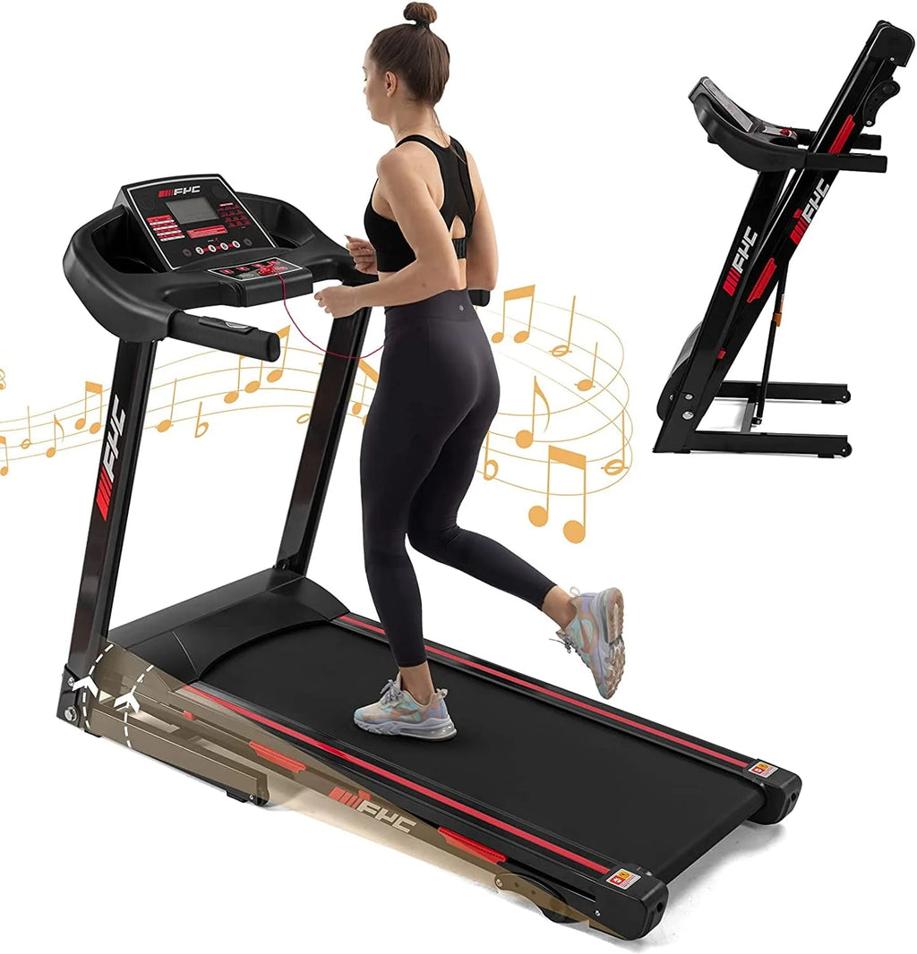 Folding Treadmill with Incline, 3.5HP Y4099