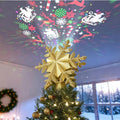 Christmas Tree Topper Lighted Silver Snowflake W948212